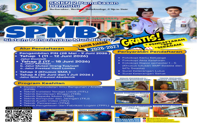 SPMB SMK NEGERI 2 PAMEKASAN TAHUN 2026-2027